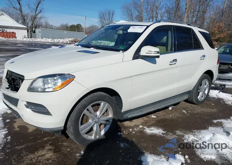 2013 Mercedes-Benz Ml 350 4Matic from USA, damaged, VIN 4JGDA5HB7DA170773